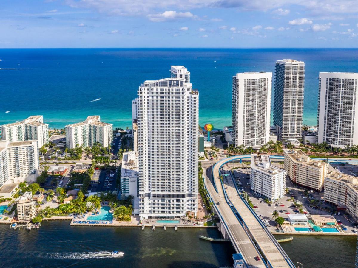 Hyde Beach House Three-Bedroom, Waterfront, Ocean And Intercostal View, Rooftop Pool, 5 Min Walk To Beach Hollywood Exterior foto