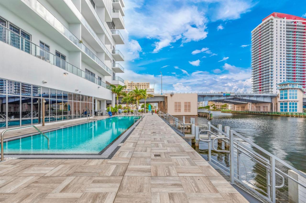 Hyde Beach House Three-Bedroom, Waterfront, Ocean And Intercostal View, Rooftop Pool, 5 Min Walk To Beach Hollywood Exterior foto
