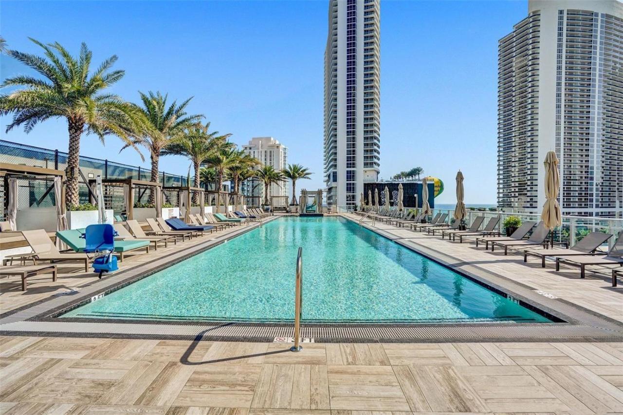 Hyde Beach House Three-Bedroom, Waterfront, Ocean And Intercostal View, Rooftop Pool, 5 Min Walk To Beach Hollywood Exterior foto