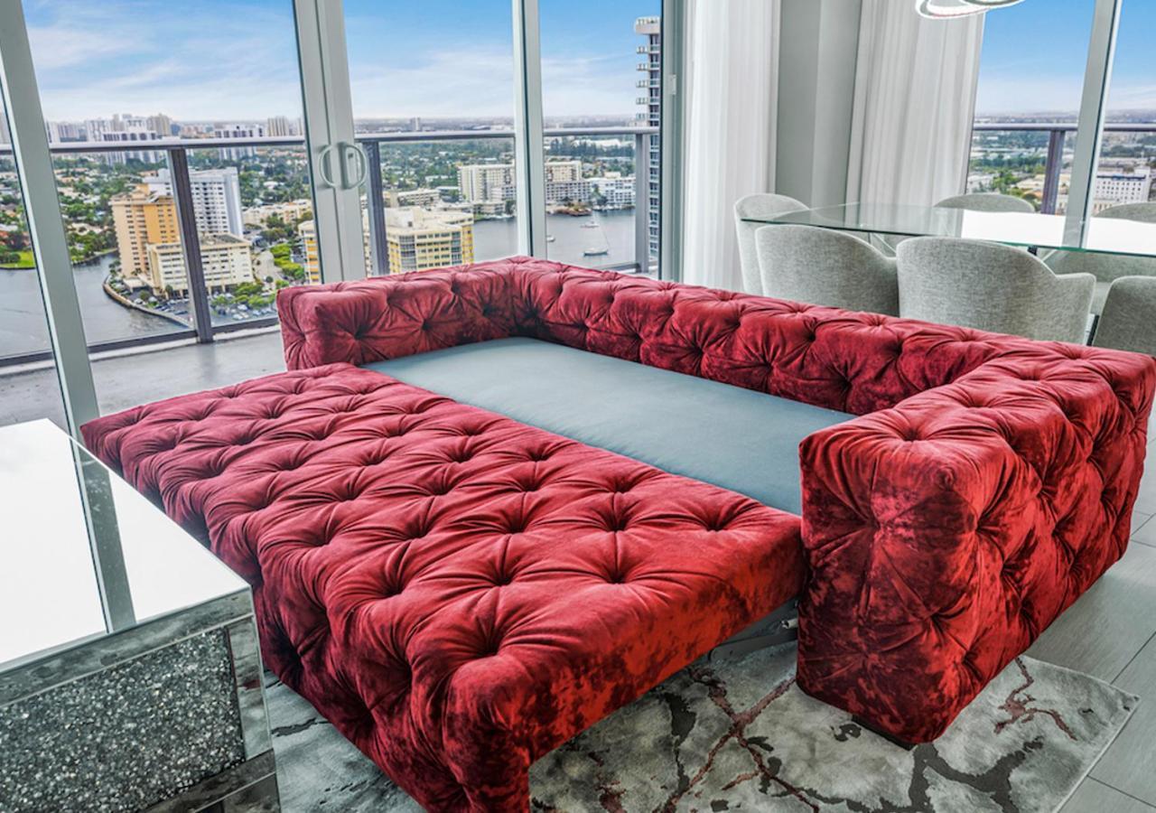 Hyde Beach House Three-Bedroom, Waterfront, Ocean And Intercostal View, Rooftop Pool, 5 Min Walk To Beach Hollywood Exterior foto