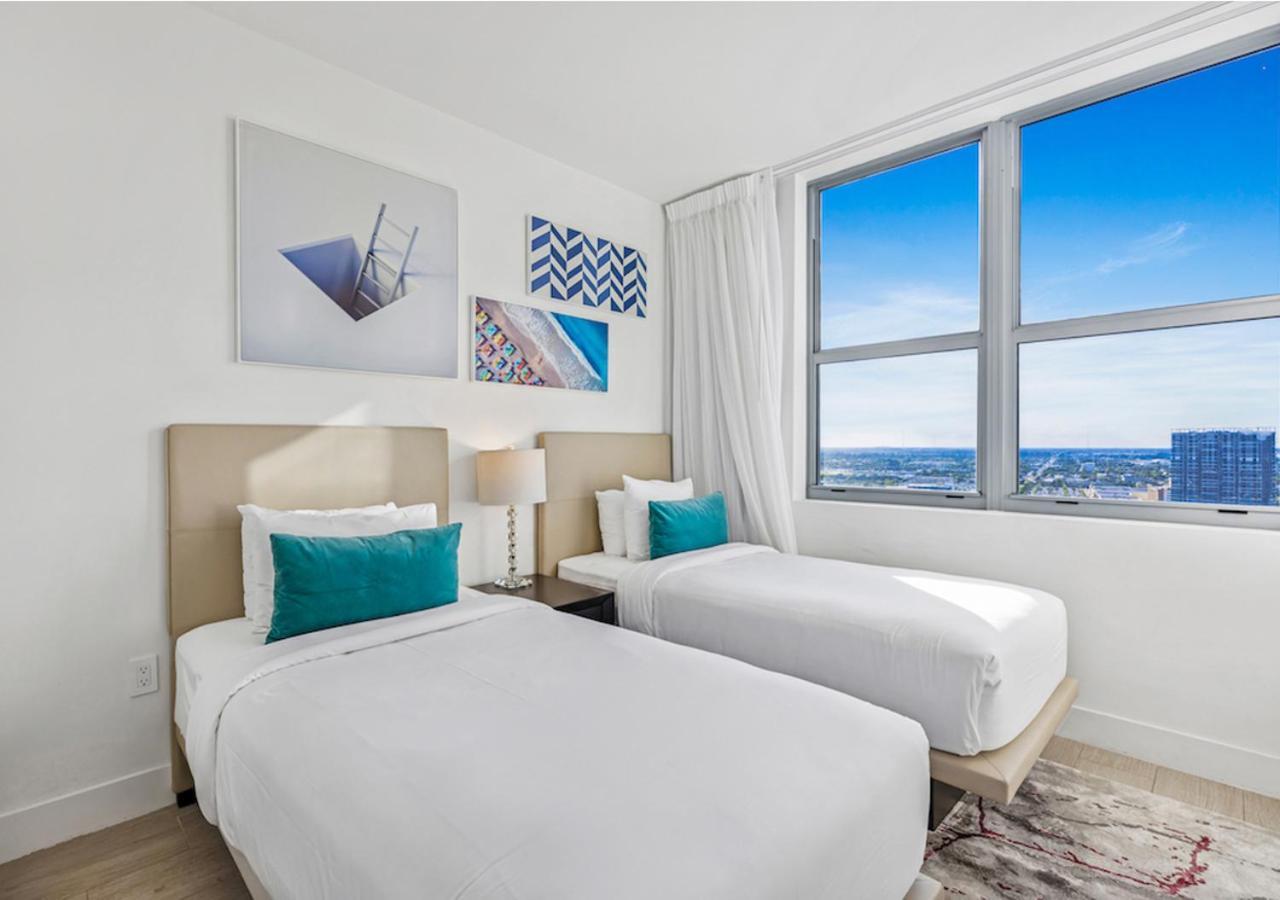 Hyde Beach House Three-Bedroom, Waterfront, Ocean And Intercostal View, Rooftop Pool, 5 Min Walk To Beach Hollywood Exterior foto