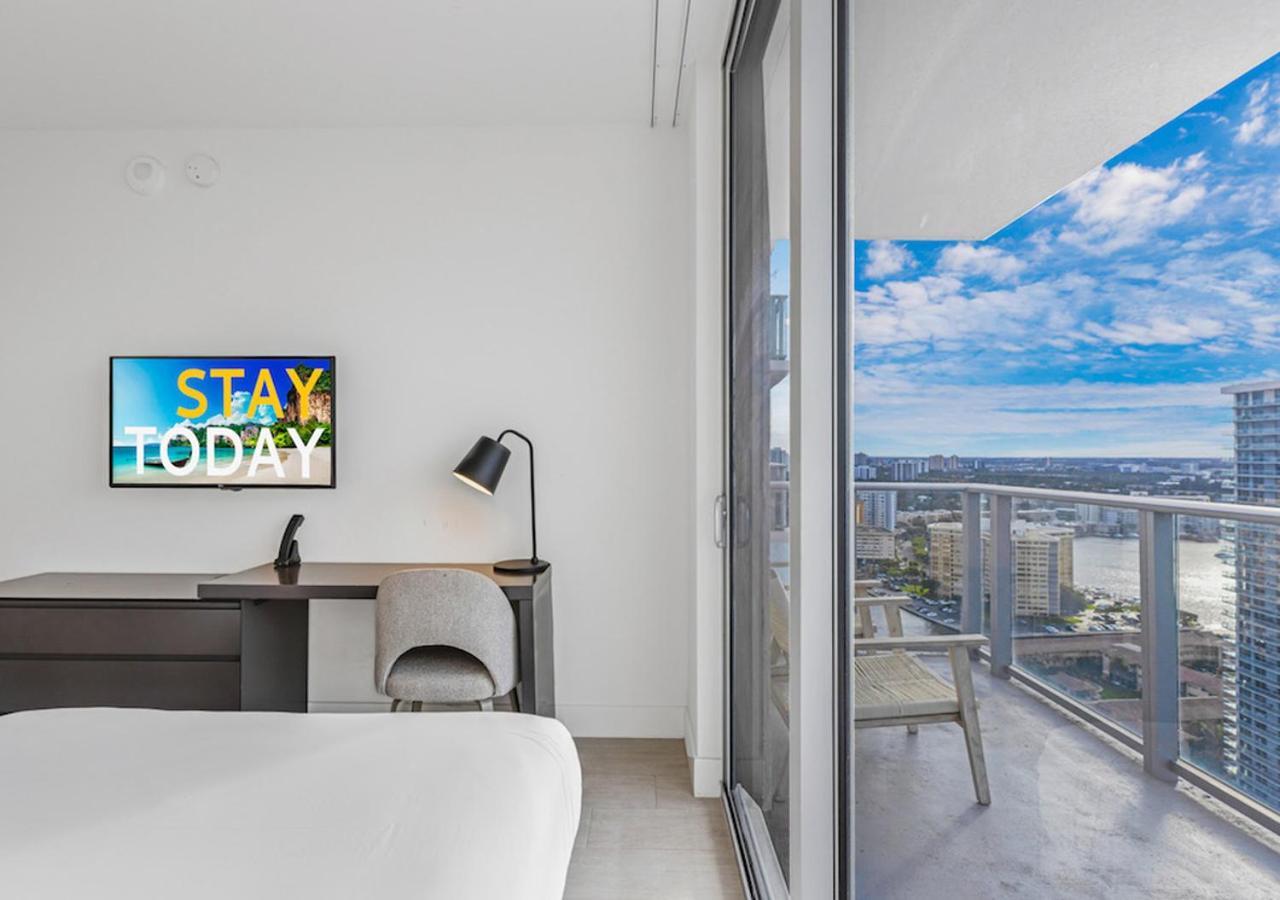 Hyde Beach House Three-Bedroom, Waterfront, Ocean And Intercostal View, Rooftop Pool, 5 Min Walk To Beach Hollywood Exterior foto