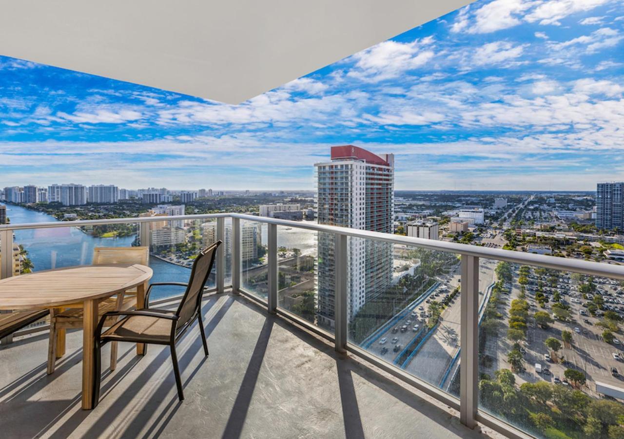 Hyde Beach House Three-Bedroom, Waterfront, Ocean And Intercostal View, Rooftop Pool, 5 Min Walk To Beach Hollywood Exterior foto